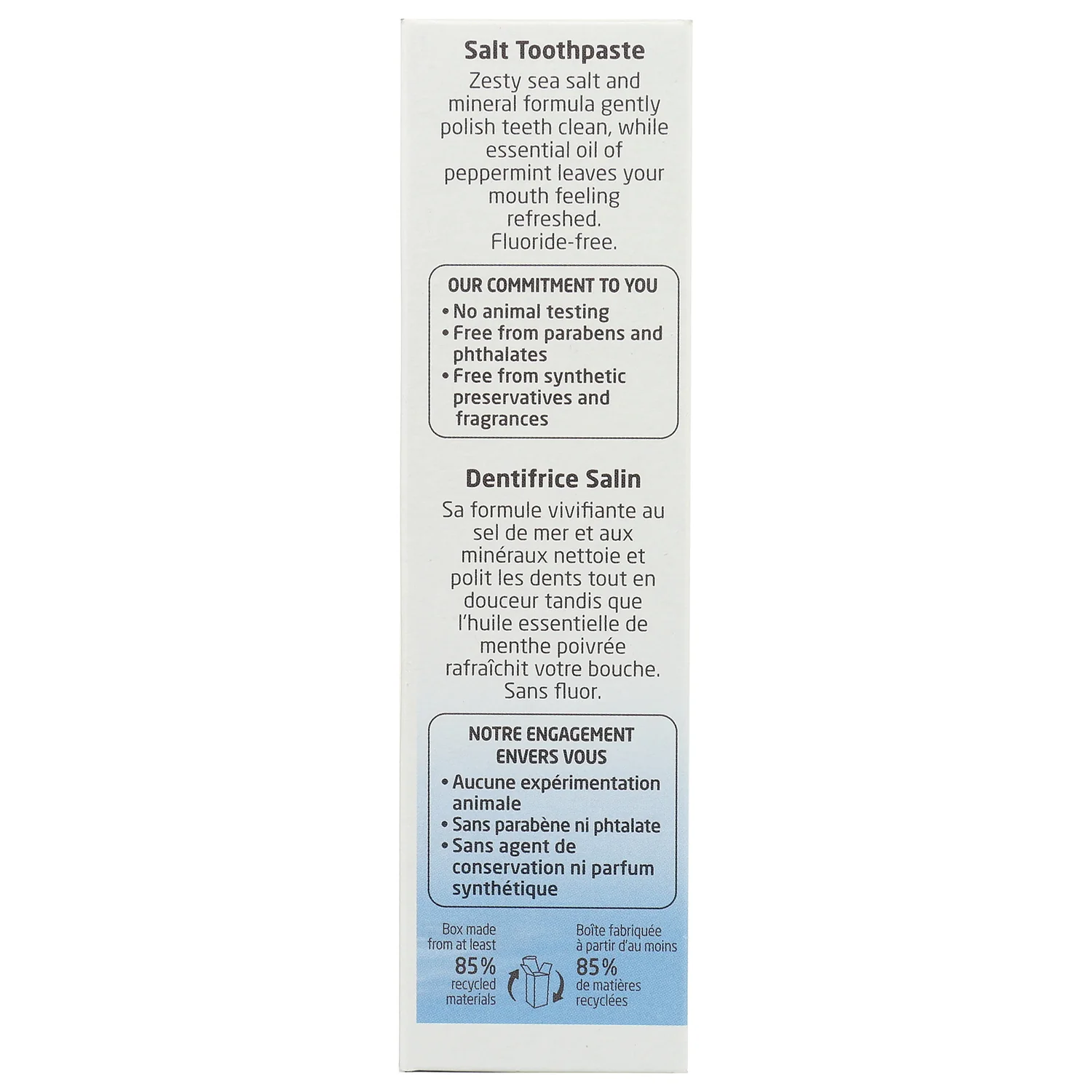 Salt Toothpaste - Peppermint - Image 3