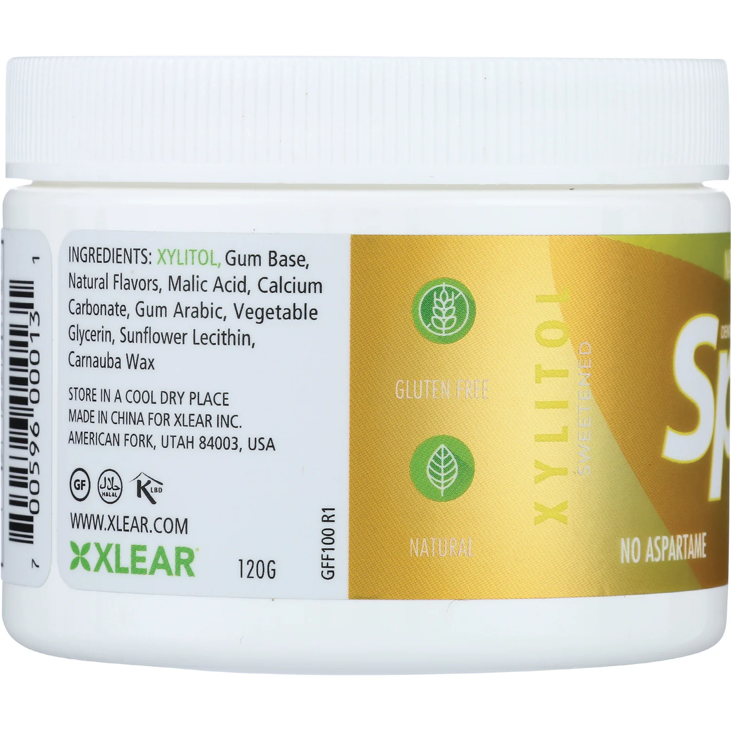 Spry Sugar Free Gum - Natural Fruit - Image 3