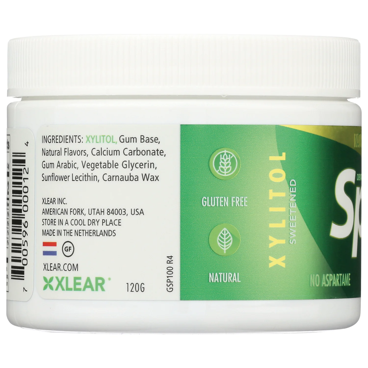 Spry Sugar-Free Gum - Natural Spearmint - Image 3