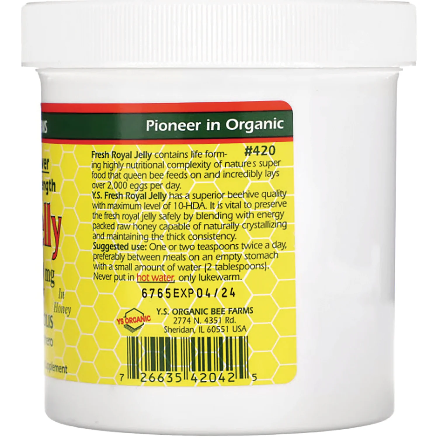 Active Bee Power Royal Jelly In Honey - Image 3