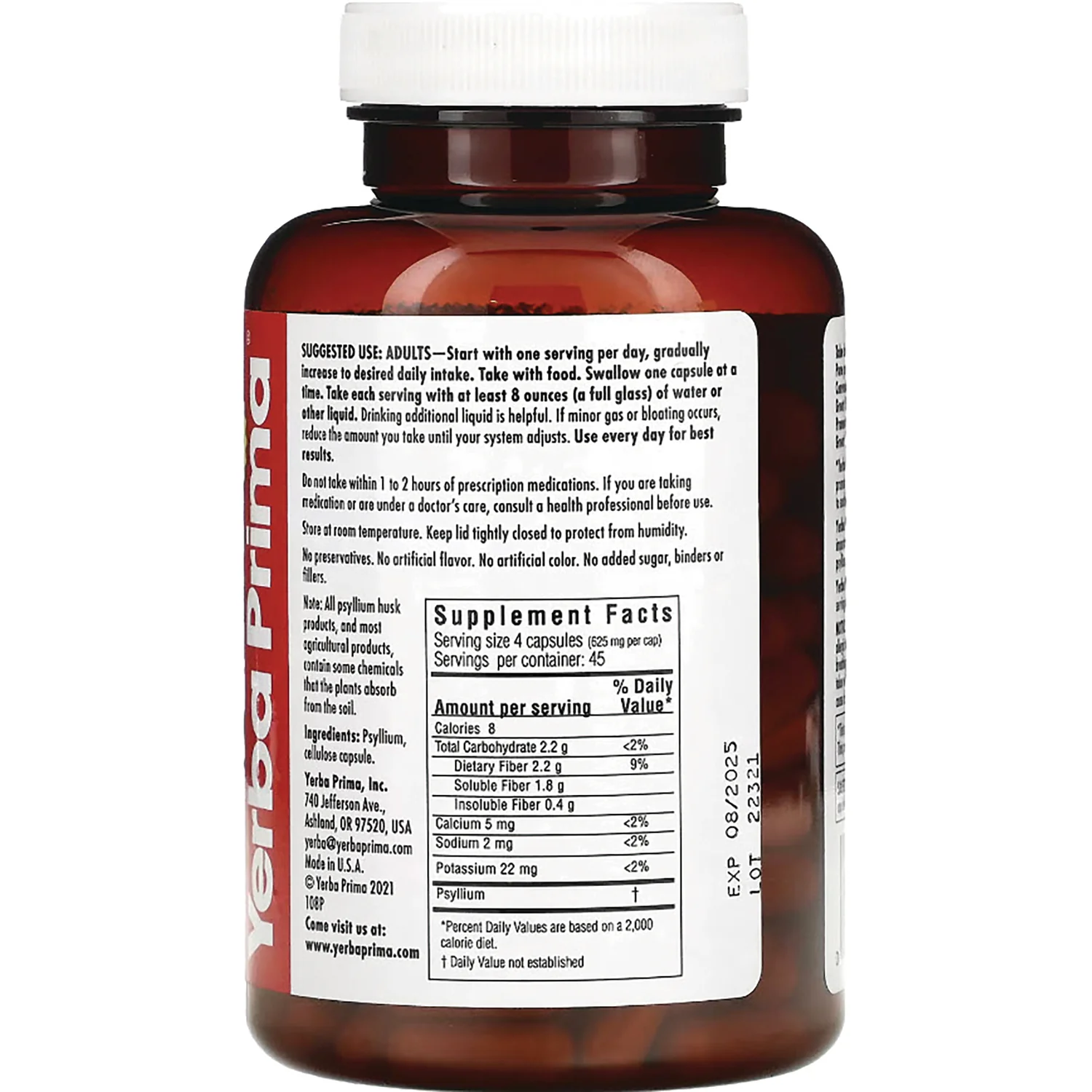 Psyllium Husks Veg Caps - Image 2