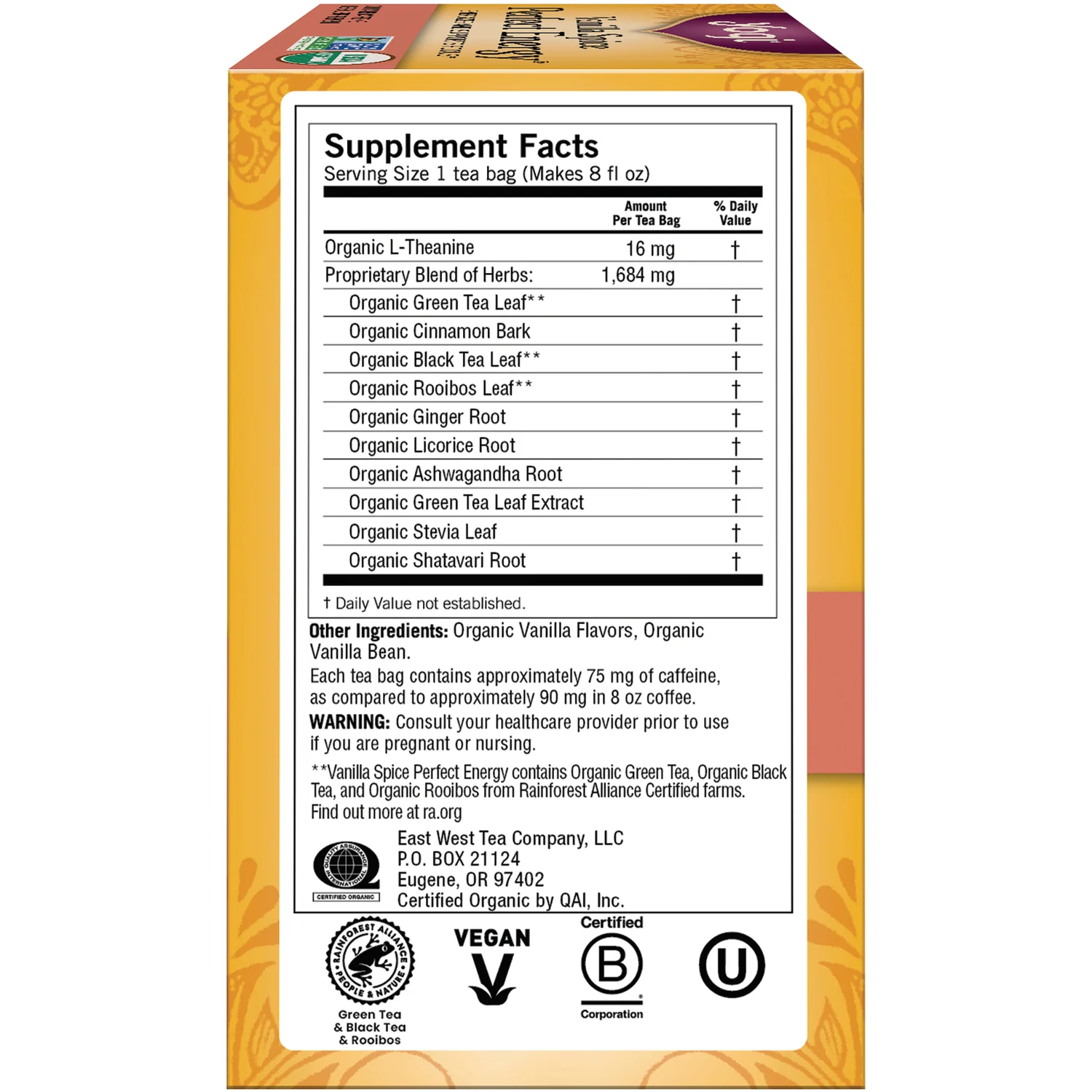 Vanilla Spice Perfect Energy - Image 2