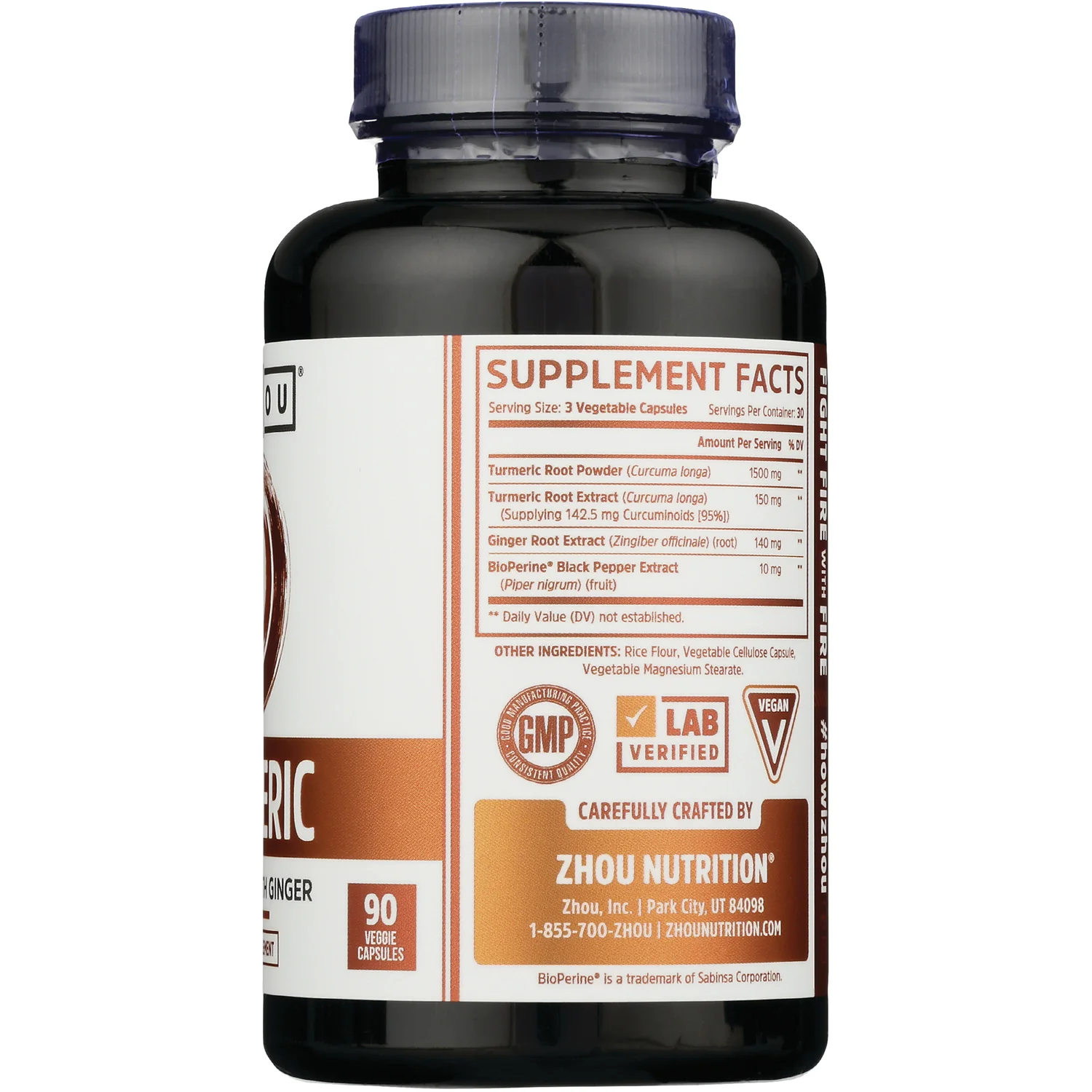 Turmeric Curcumin with Ginger - Image 2